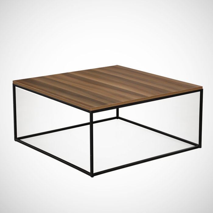 Hanah Home Mesa de Centro Poly - Walnut